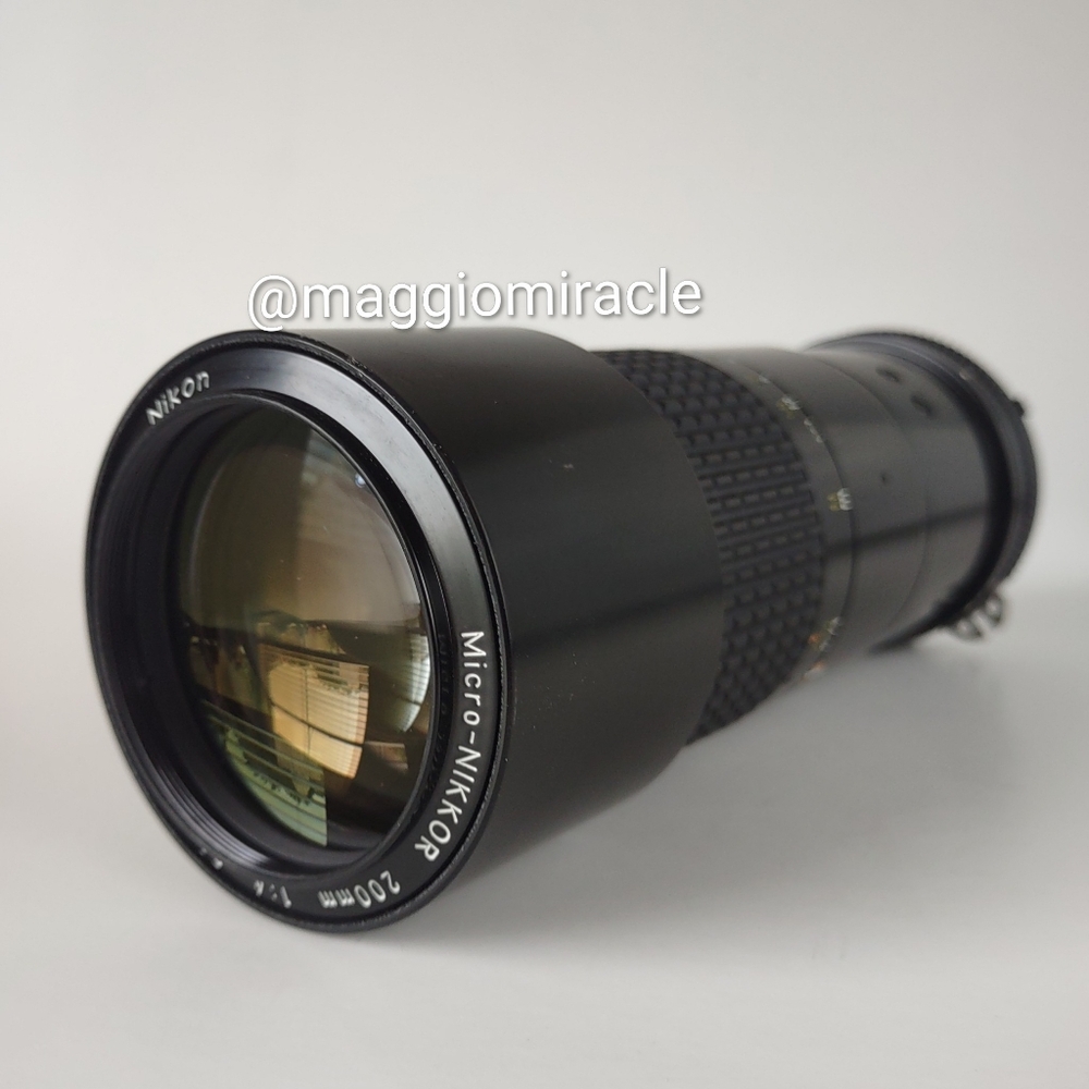 Nikon 200mm f4 micro Ai-S